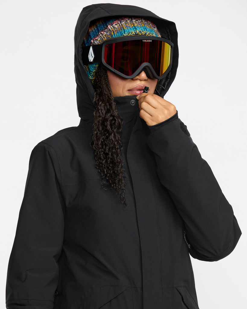Volcom Womens Snow Jacket Shelter 20K 3D Stretch Insulated