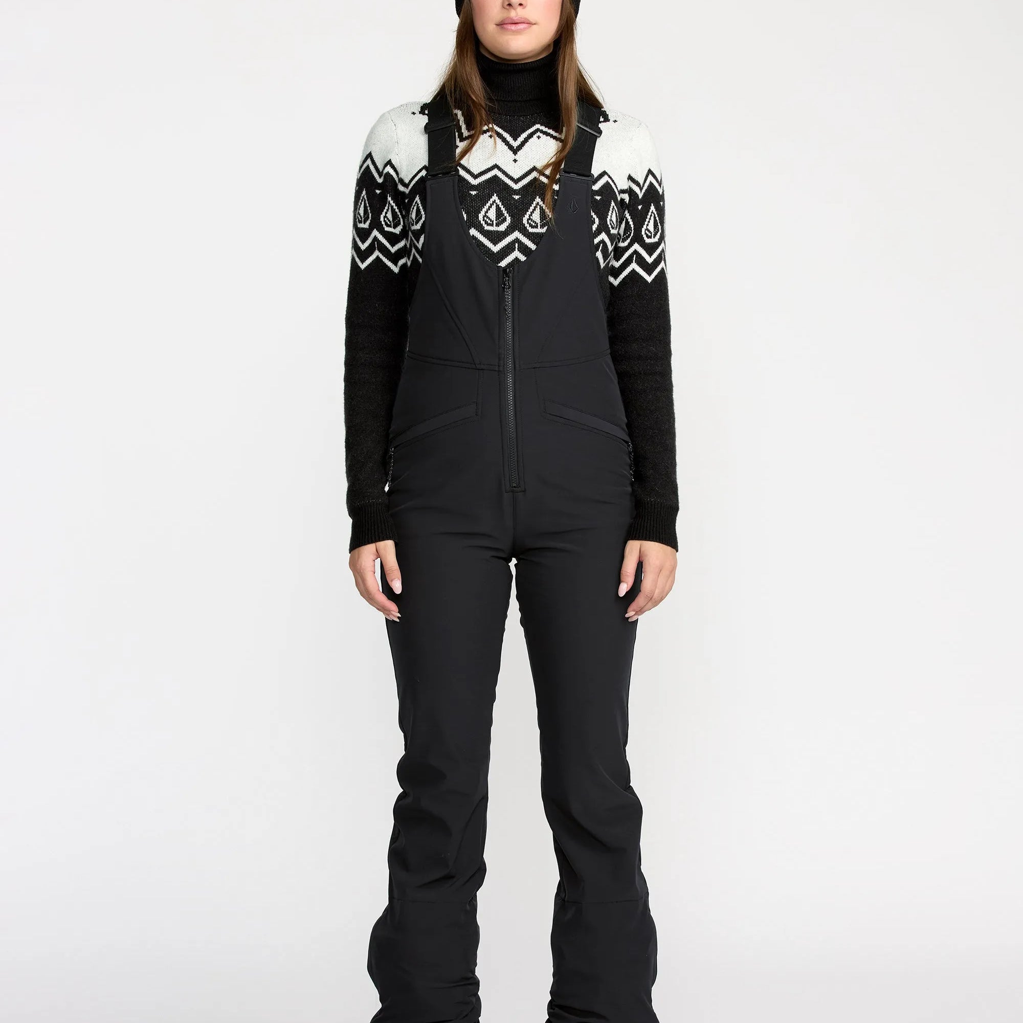 Volcom Womens Snow Pants Battle Stretch Bib Overall