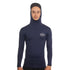 Hansen Mens Rashguard Avalon Hooded Long Sleeve