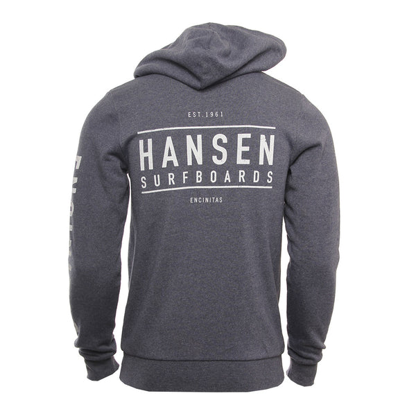 Hansen Mens Sweatshirt Box Corp Zip
