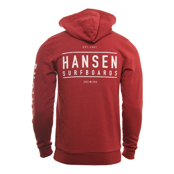 Hansen Mens Sweatshirt Box Corp Zip