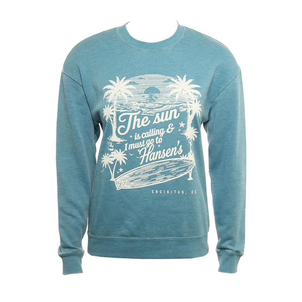 Hansen Womens Sweatshirt I Must Go Crew