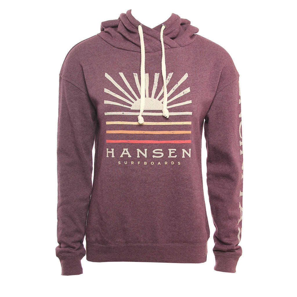トップス Hansen Hansen Womens Sweatshirt Risin Sun Crossover Neck