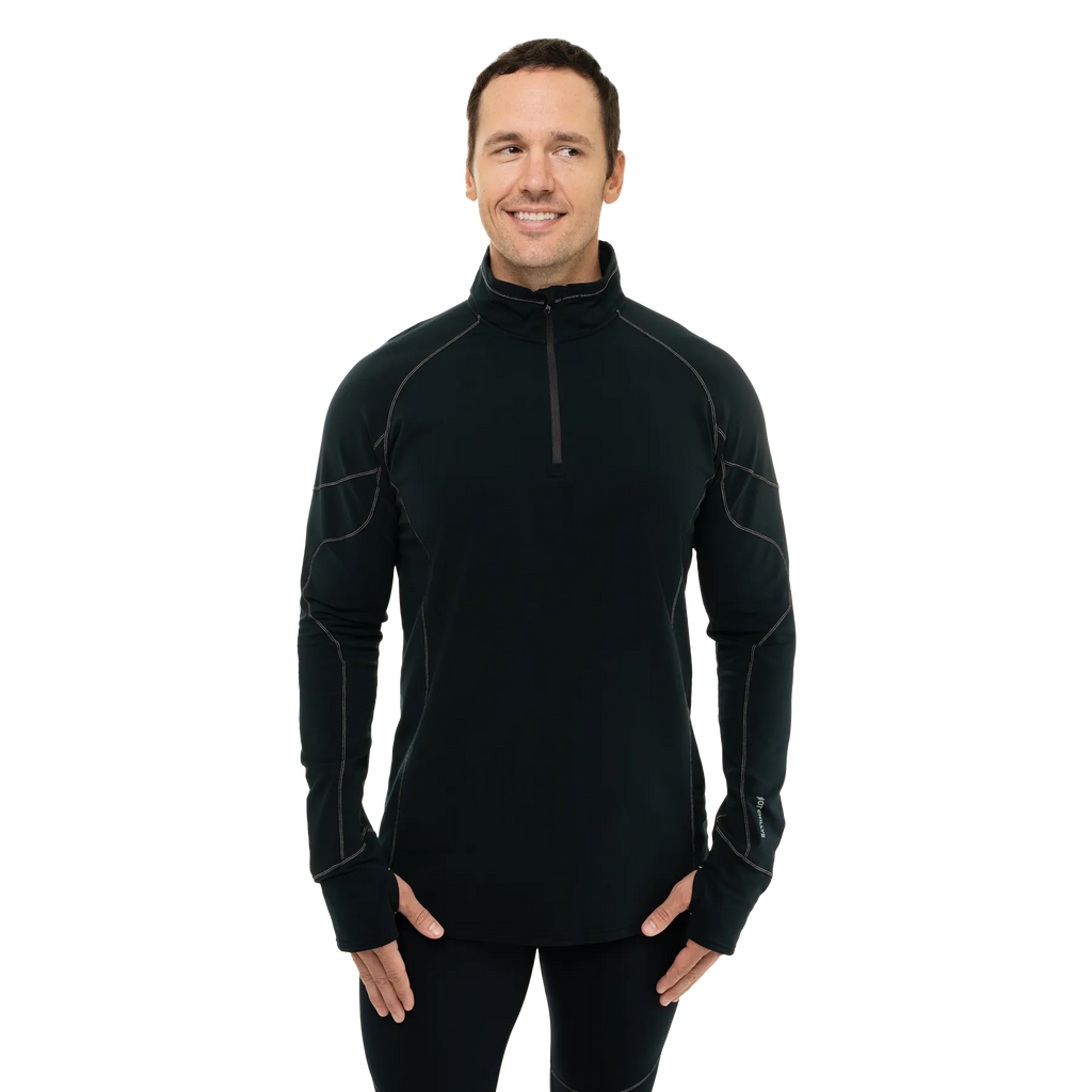 Hot Chillys Mens Base Layers Micro-Elite XT Zip-T