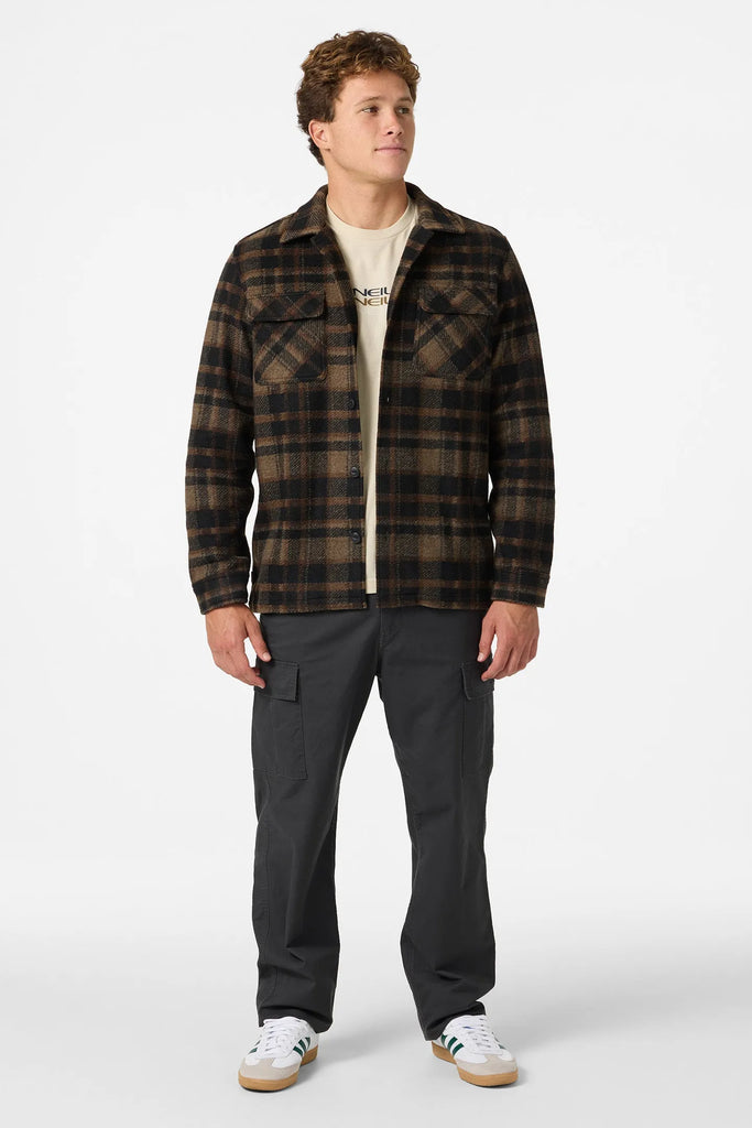 Oneill Mens Shirt O'Riginals Lux Standard Fit Overshirt