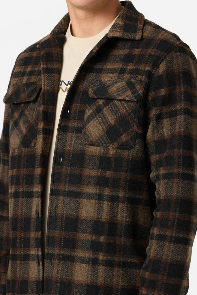 Oneill Mens Shirt O'Riginals Lux Standard Fit Overshirt
