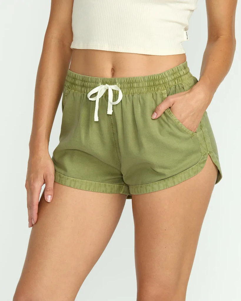 Billabong Womens Shorts Road Trippin Elastic Waist