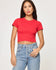 L*Space Womens Shirt Julia Tee