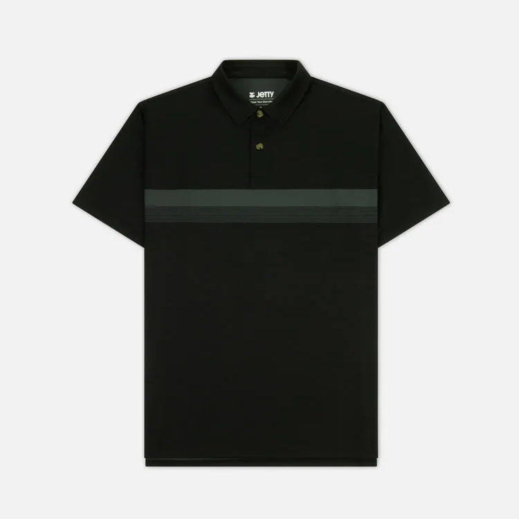 Jetty Mens Knit Bunker Polo