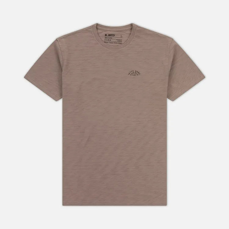 Jetty Mens Shirt Sedge Premium Slub