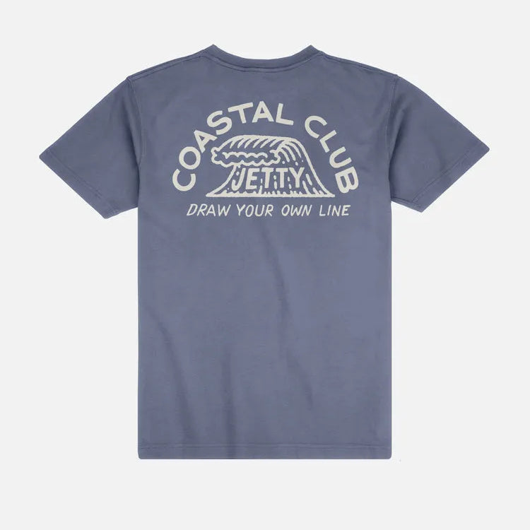 Jetty Mens Shirt Coastal Club Pocket