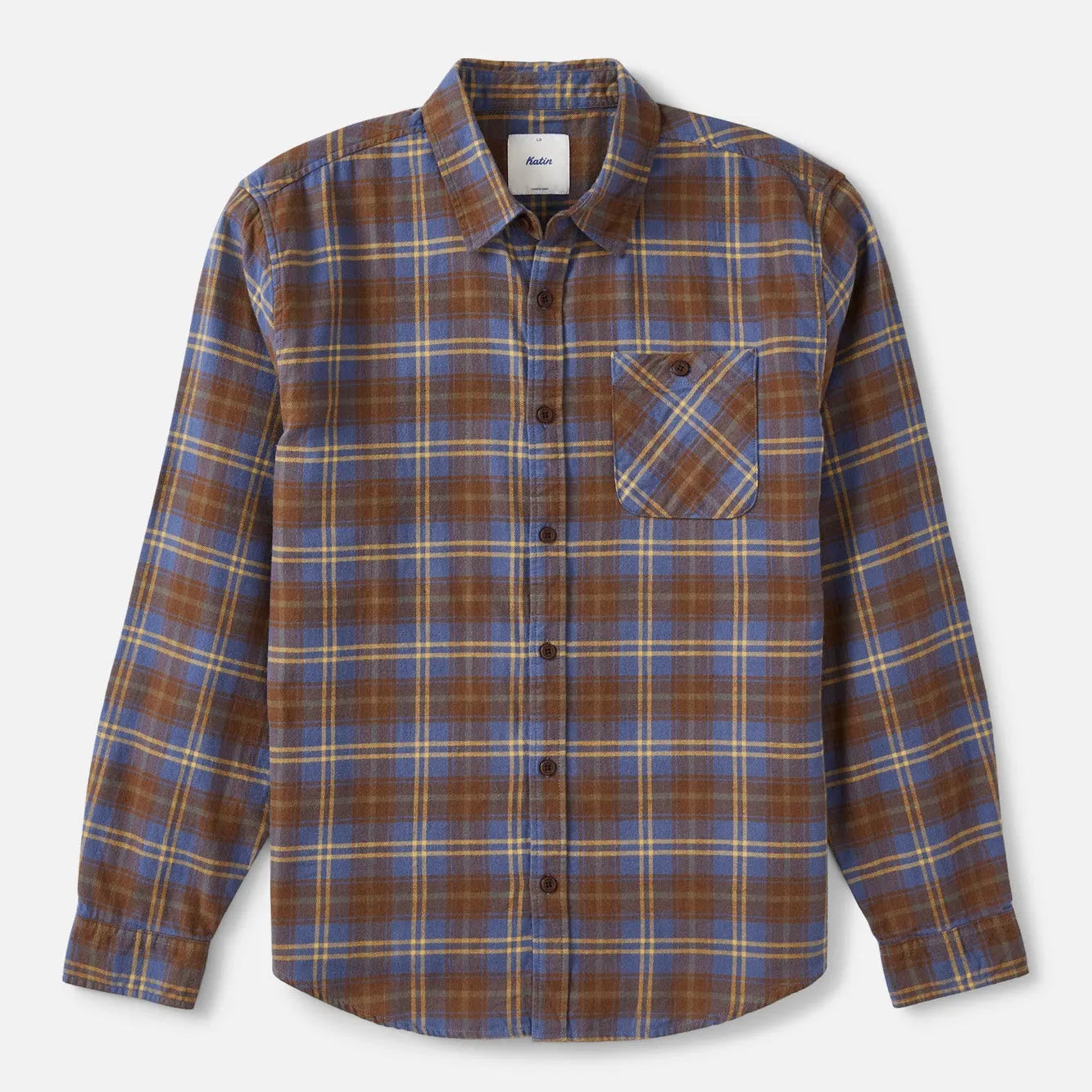 Katin Mens Shirt Derek Flannel