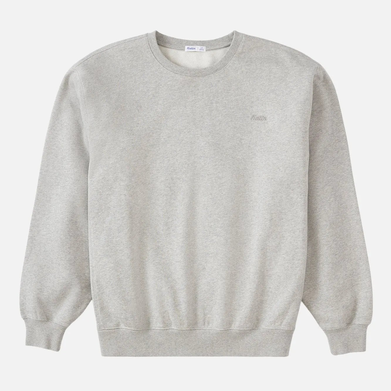 Katin Mens Sweatshirt Embroidered Crewneck