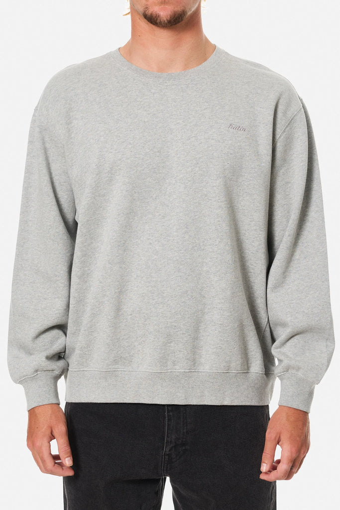 Katin Mens Sweatshirt Embroidered Crewneck