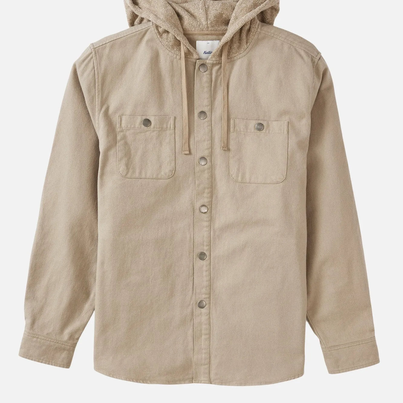 Katin Mens Shirt Harold Hooded Flannel