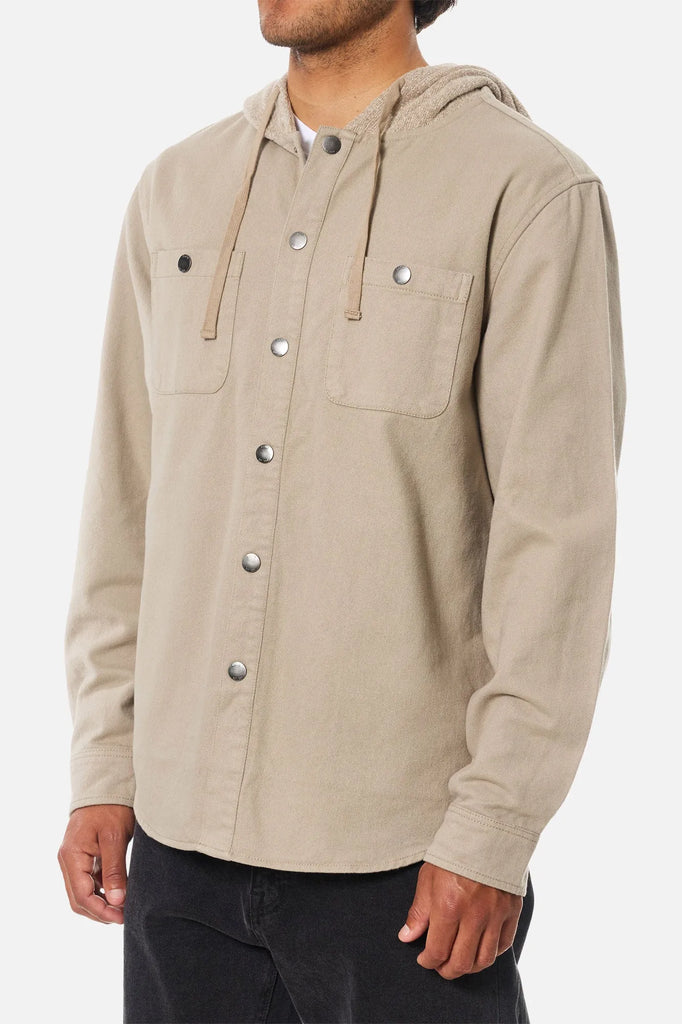 Katin Mens Shirt Harold Hooded Flannel