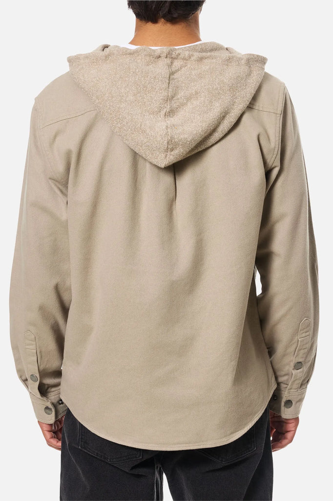 Katin Mens Shirt Harold Hooded Flannel