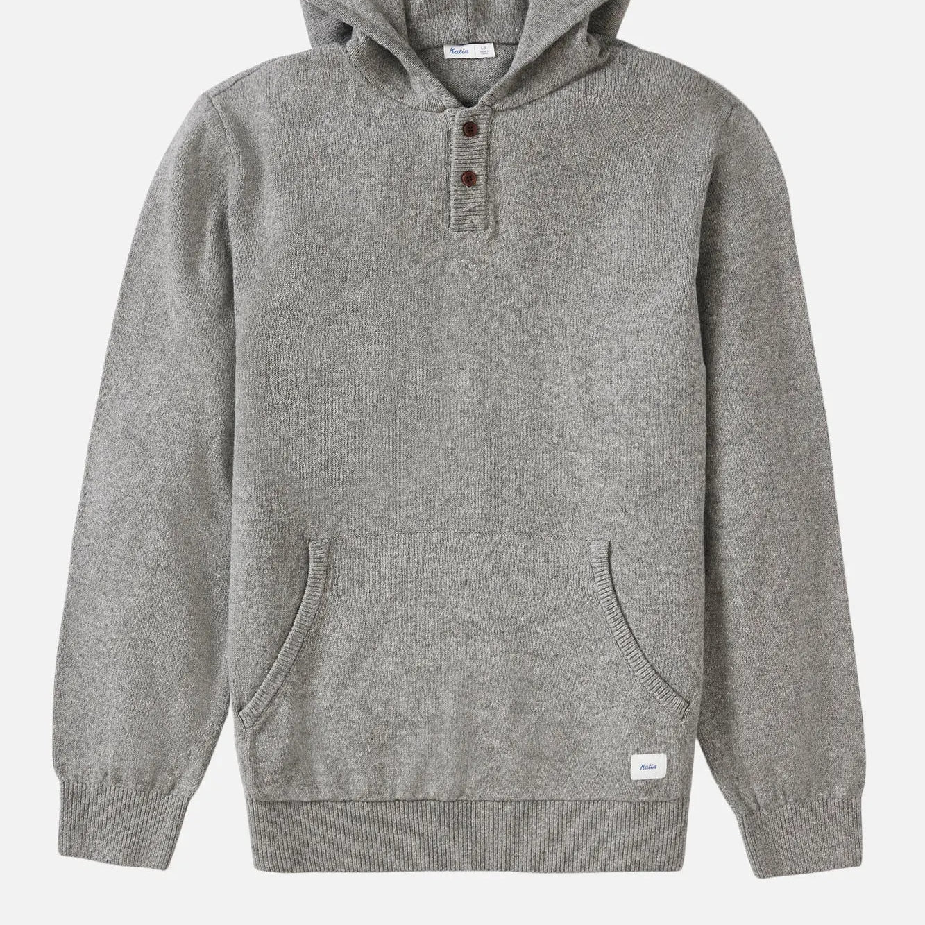 Katin Mens Sweater Hayes Hooded Henley