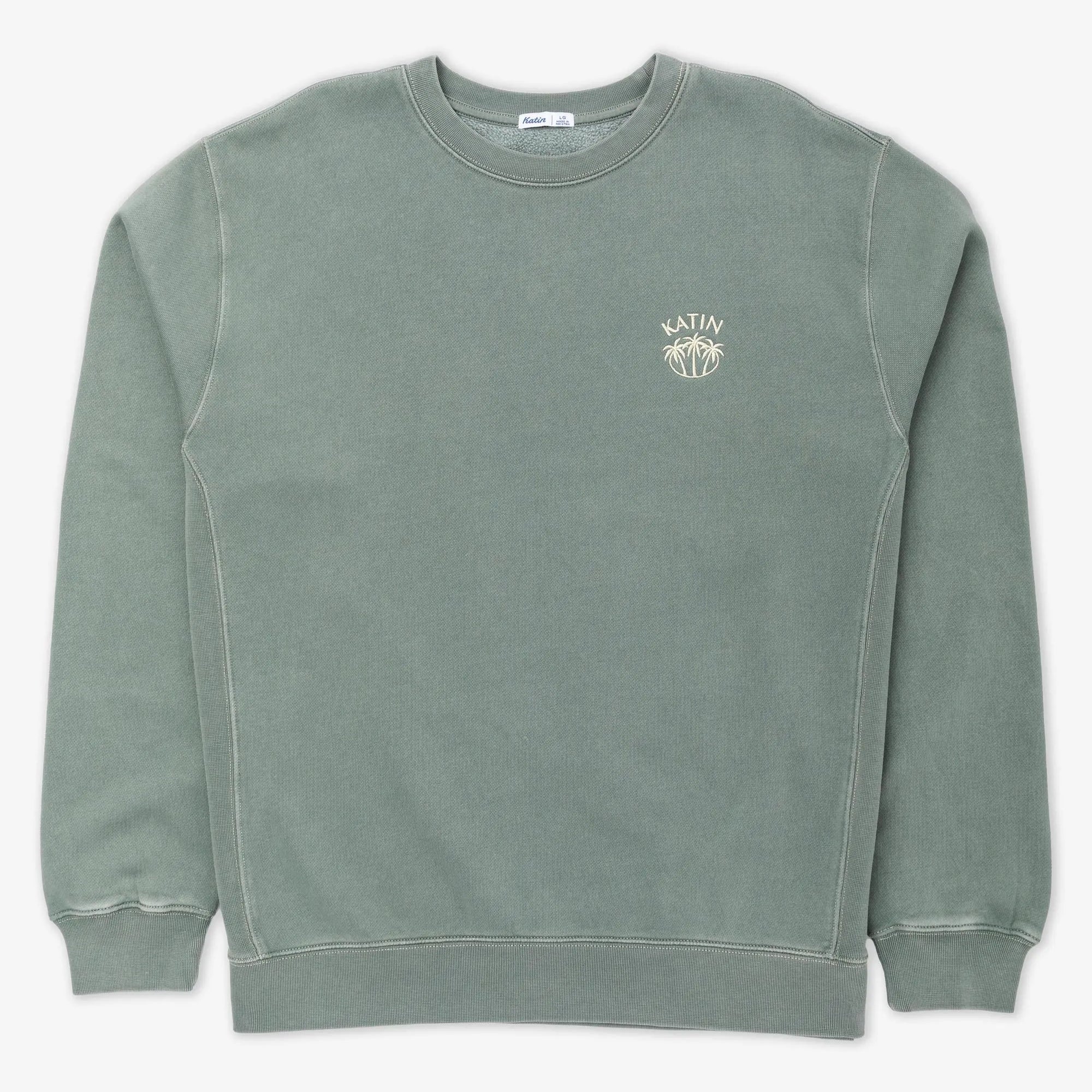 Katin Mens Sweatshirt Largo Embroidered Crew
