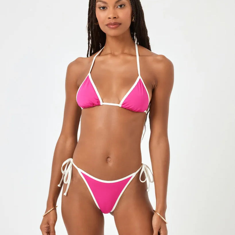 L*Space Womens Bikini Top Aspen