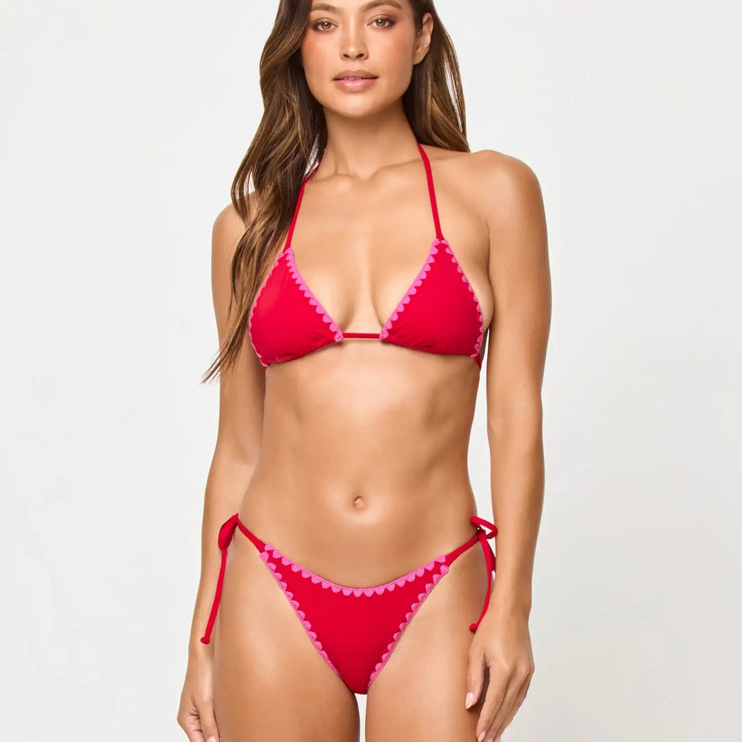 L*Space Womens Bikini Top Zahra