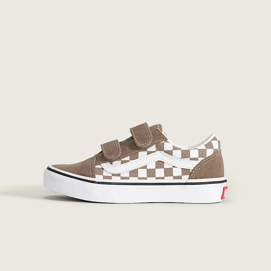 Vans Kids Shoes Little Kids Old Skool V Checkerboard