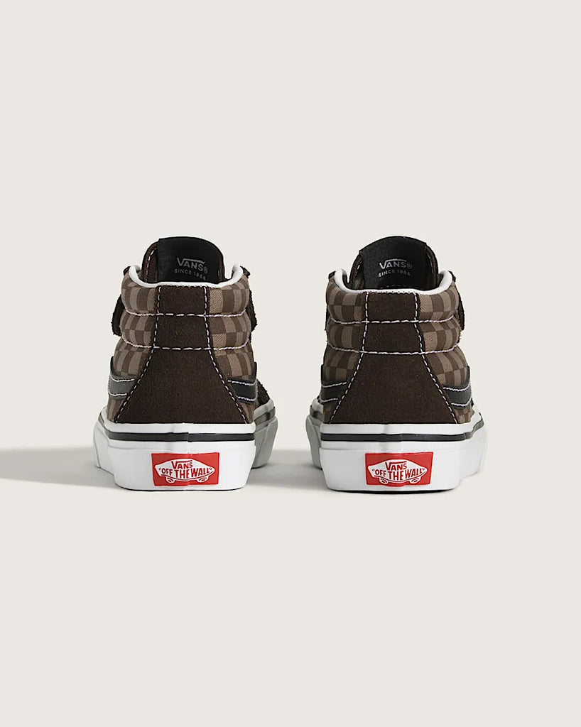 Vans Kids Shoes Little Kids Sk8-Mid V Checkerboard