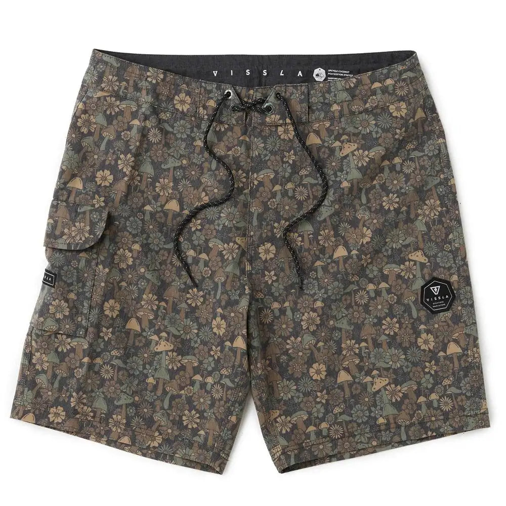 Vissla Mens Boardshorts Shrooms 18.5"