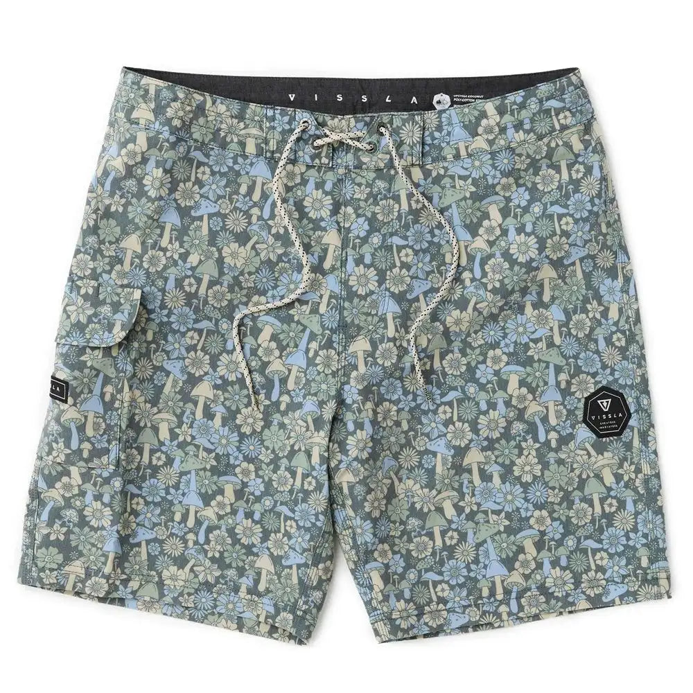 Vissla Mens Boardshorts Shrooms 18.5"