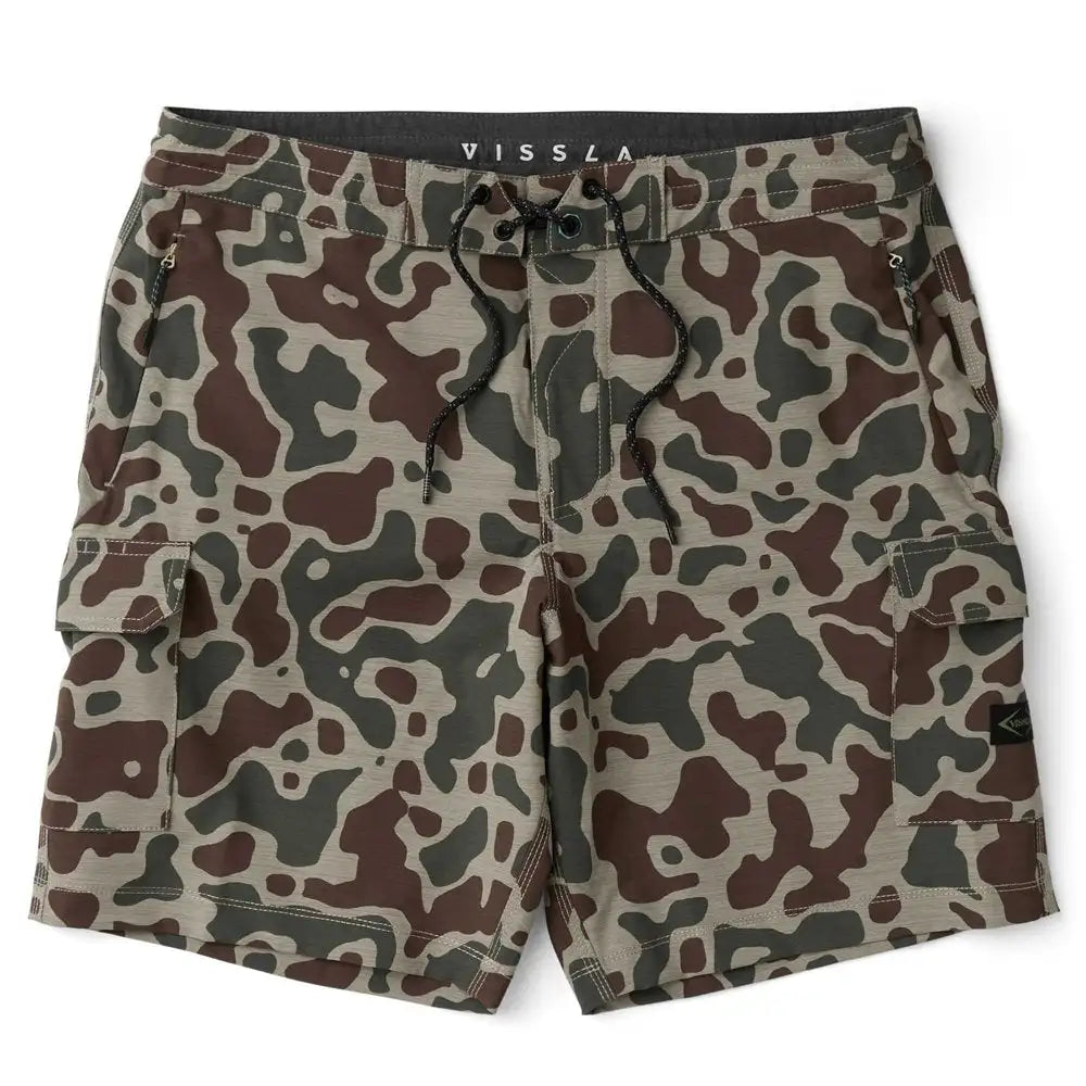 Vissla Mens Boardshorts Roamer Cargo 18.5" Hybrid