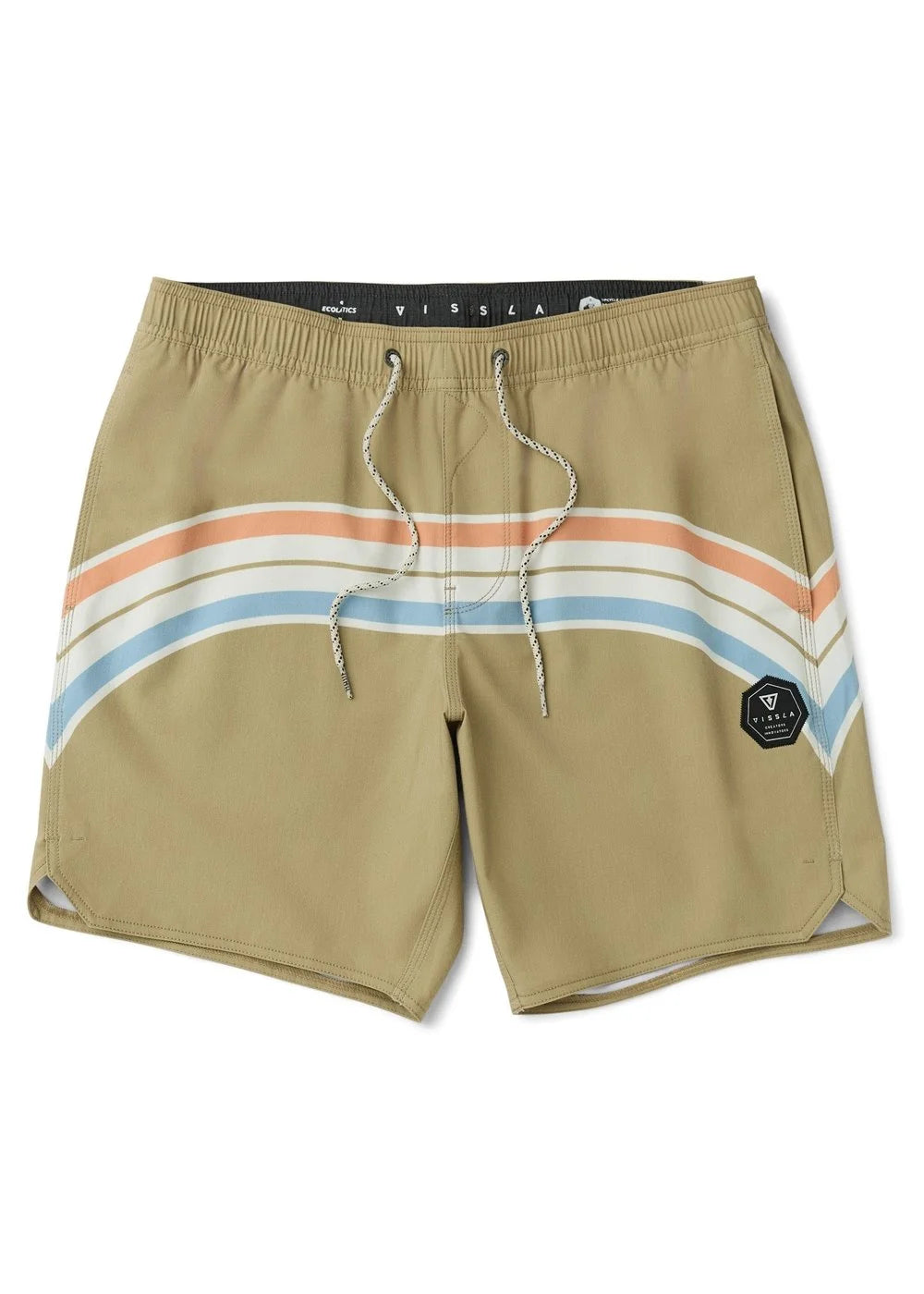 Vissla Mens Boardshorts Latitude 16.5" Ecolastic