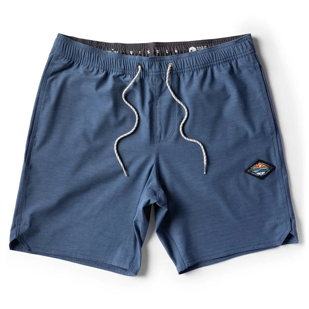 Vissla Mens Boardshorts Solid Sets 17.5" Ecolastic