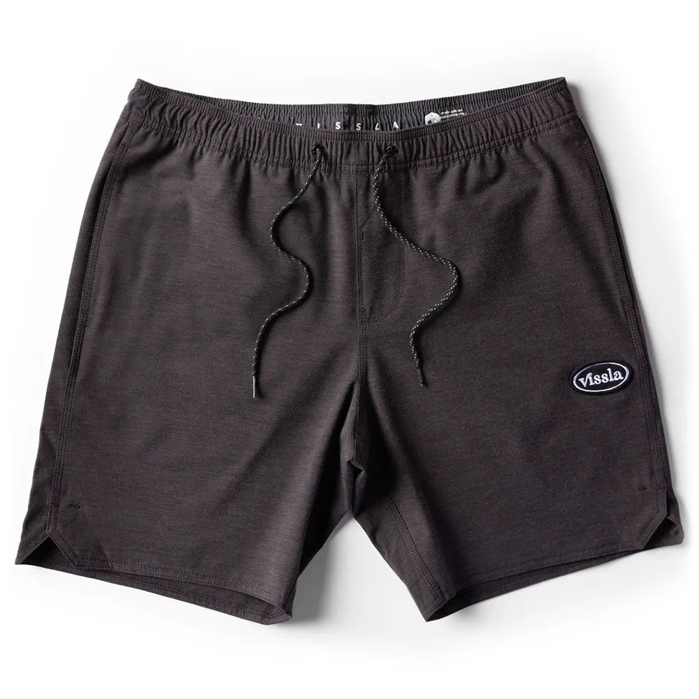 Vissla Mens Boardshorts Solid Sets 17.5" Ecolastic