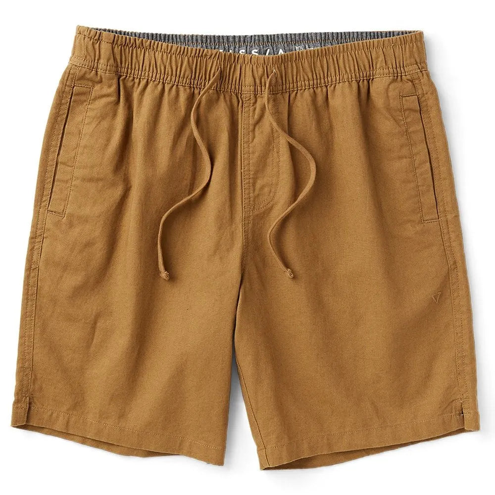 Vissla Mens Shorts Rails Linen 18" Elastic