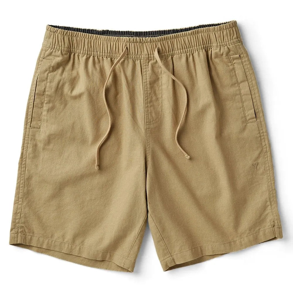 Vissla Mens Shorts Rails Linen 18" Elastic