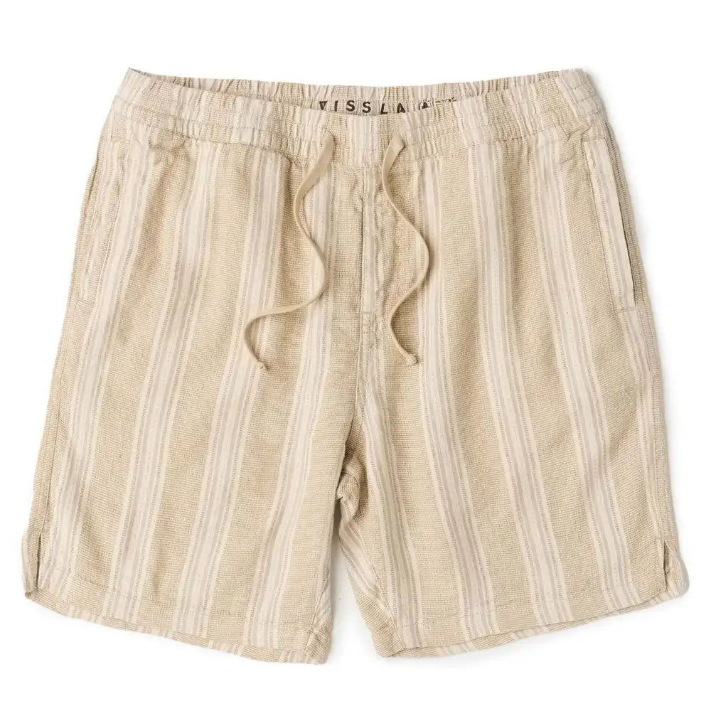 Vissla Mens Shorts Distortion 17" Elastic Eco