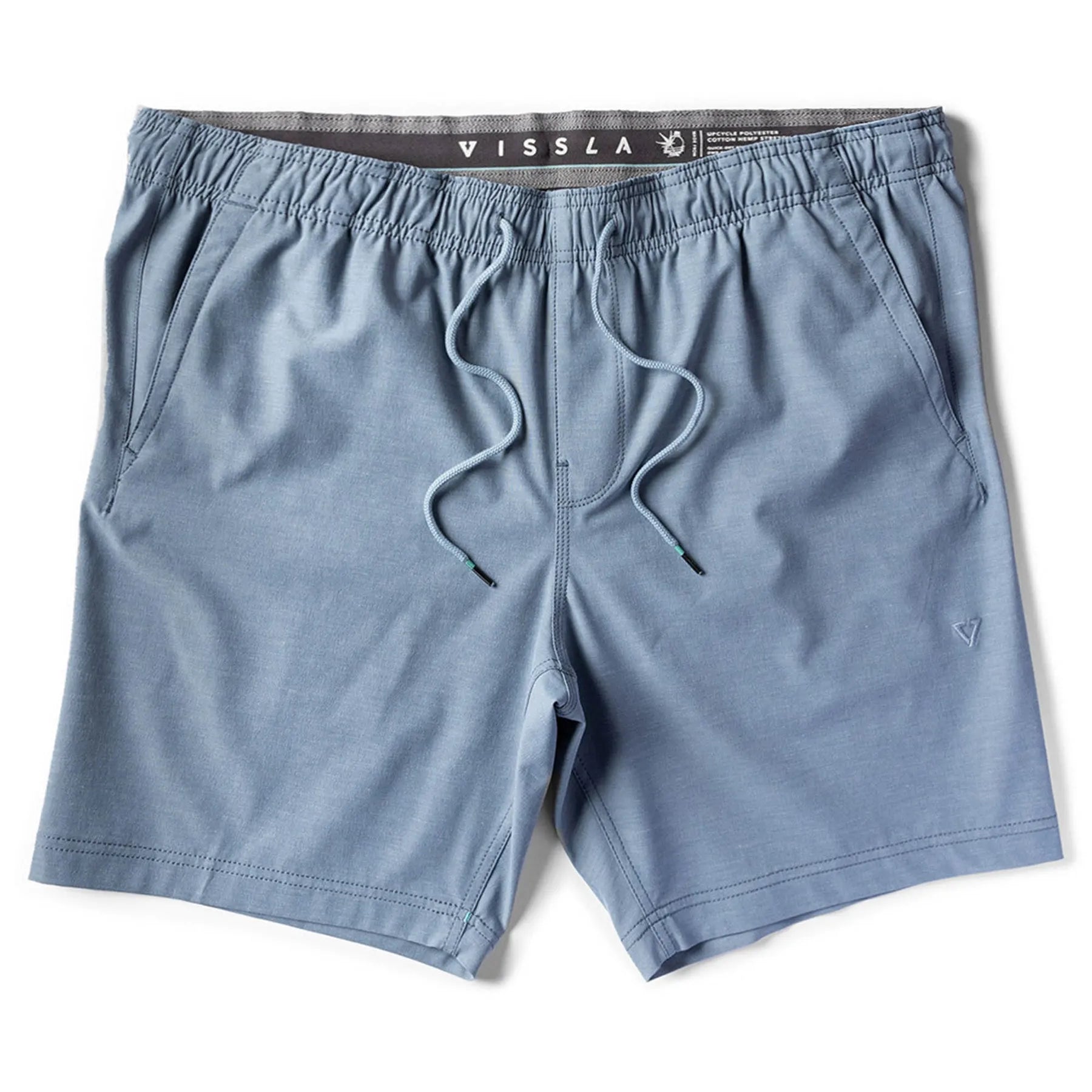 Vissla Mens Shorts Hemp No See Ums Eco 18" Elastic