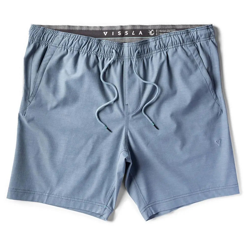 Vissla Mens Shorts No See Ums Hybrid Eco 18" Elastic