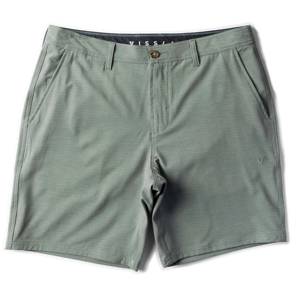 Vissla Mens Shorts Canyons 25 Hybrid 18.5"