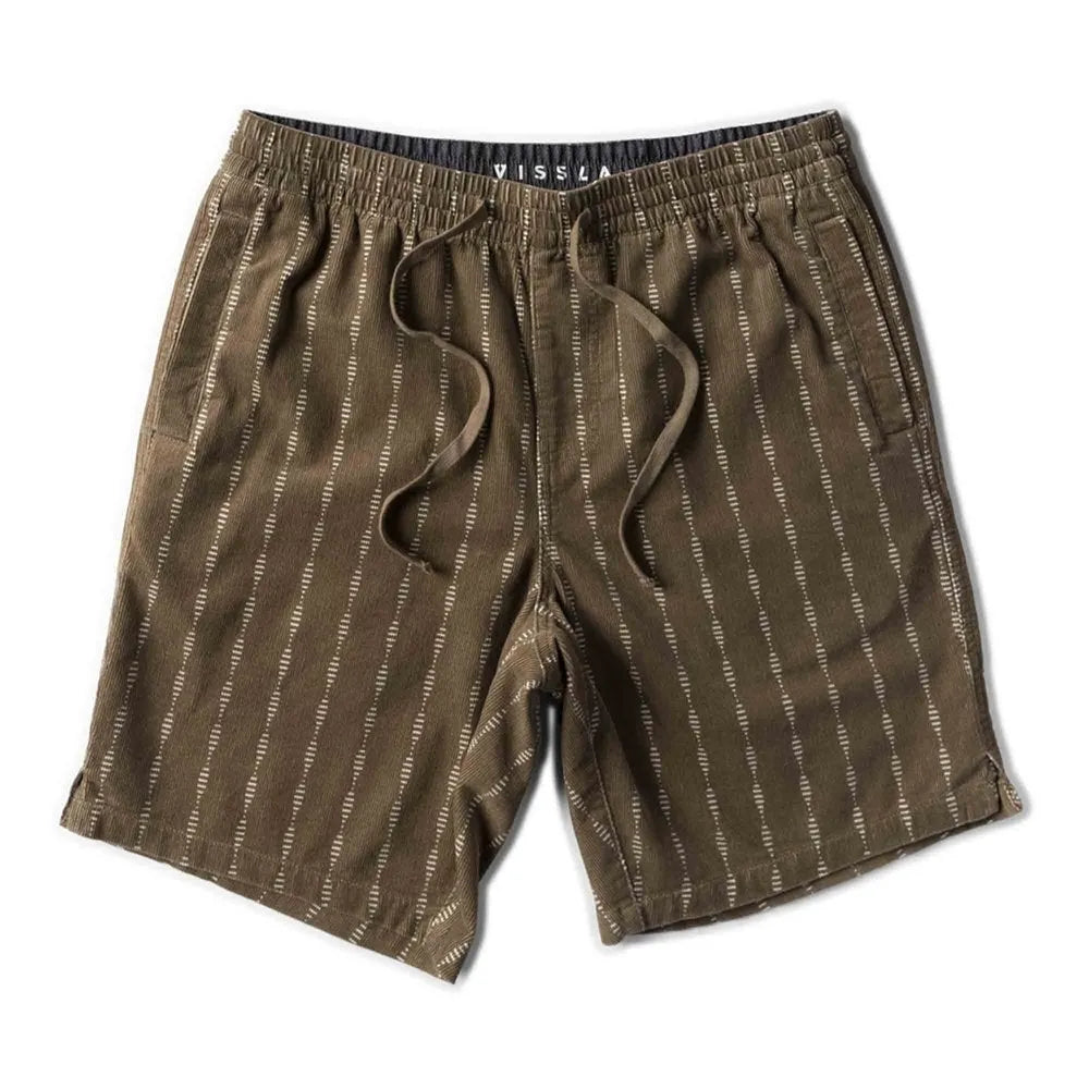 Vissla Mens Shorts Rails Cord 18" Elastic