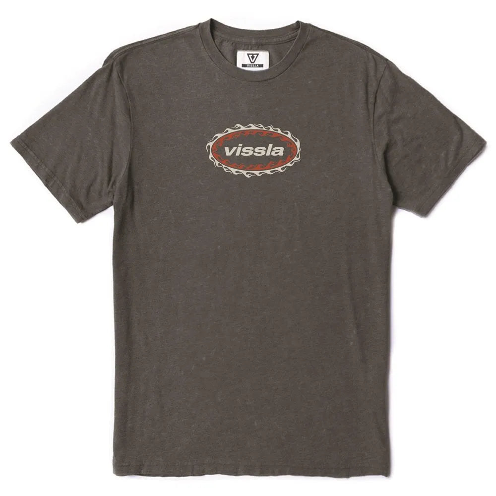 Vissla Mens Shirt Red Hot Cosmic Wash