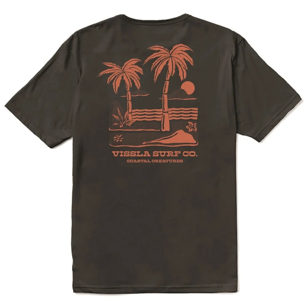 Vissla Mens Shirt Creatures Organic Tee