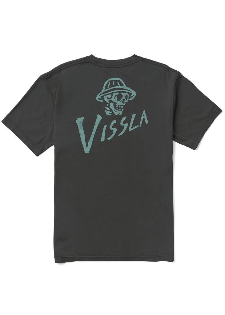 Vissla Mens Shirt Brain Bucket Premium Organic Pocket Tee