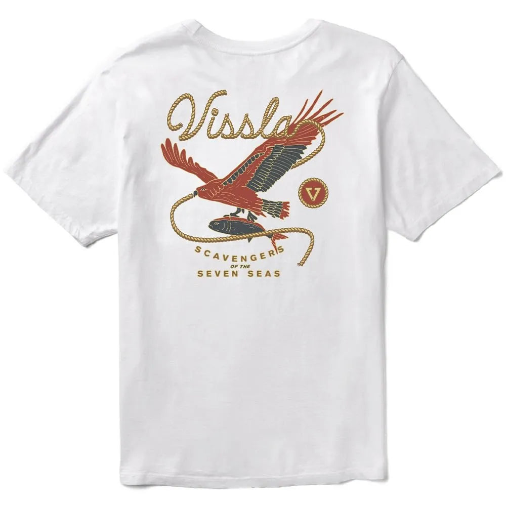 Vissla Mens Shirt Scavengers Premium Organic Pocket Tee