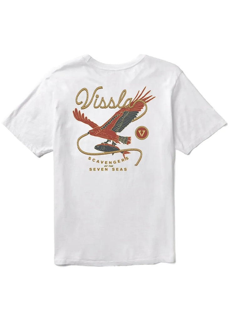 Vissla Mens Shirt Scavengers Premium Organic Pocket Tee