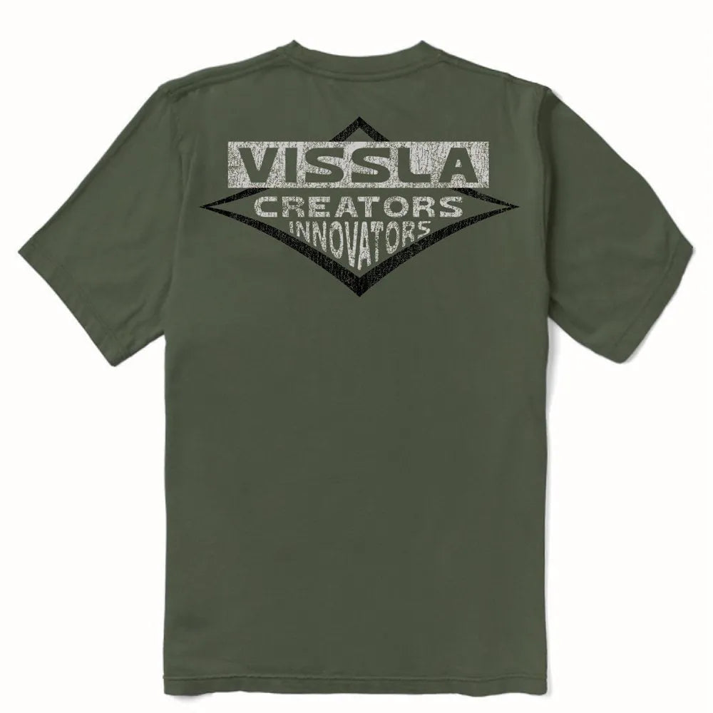Vissla Mens Shirt Beast Premium Organic Pocket Tee