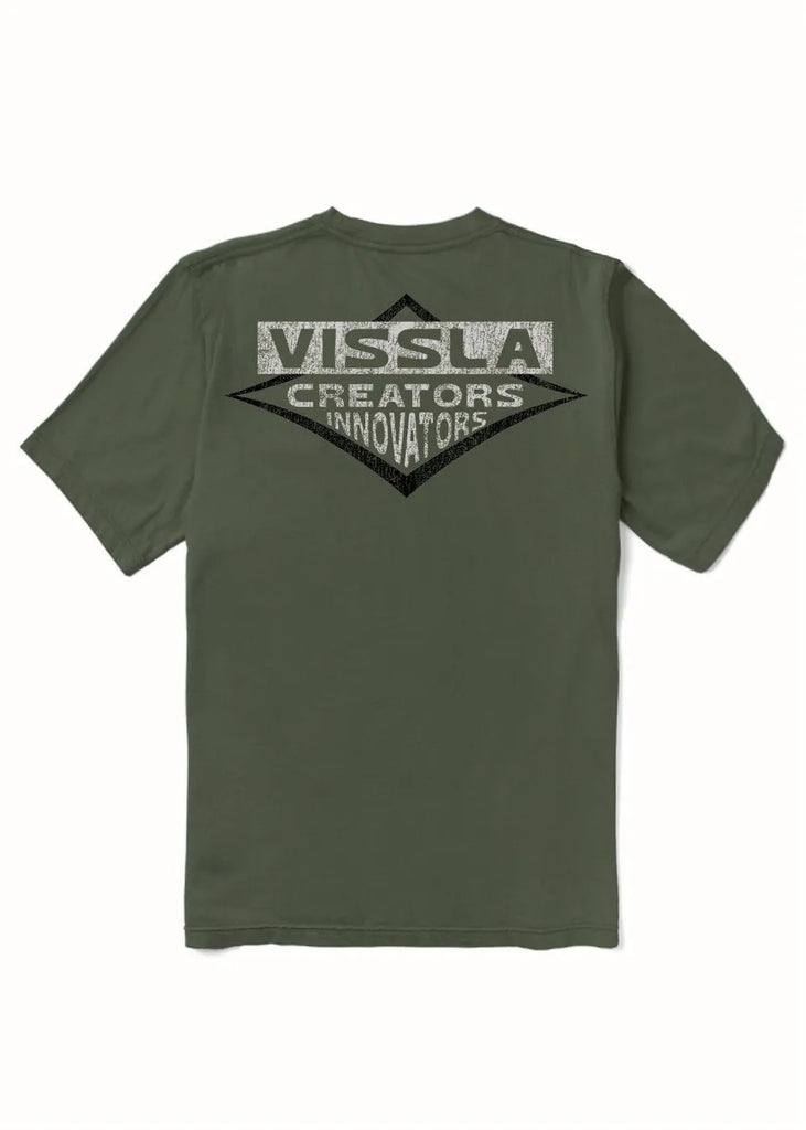 Vissla Mens Shirt Beast Premium Organic Pocket Tee