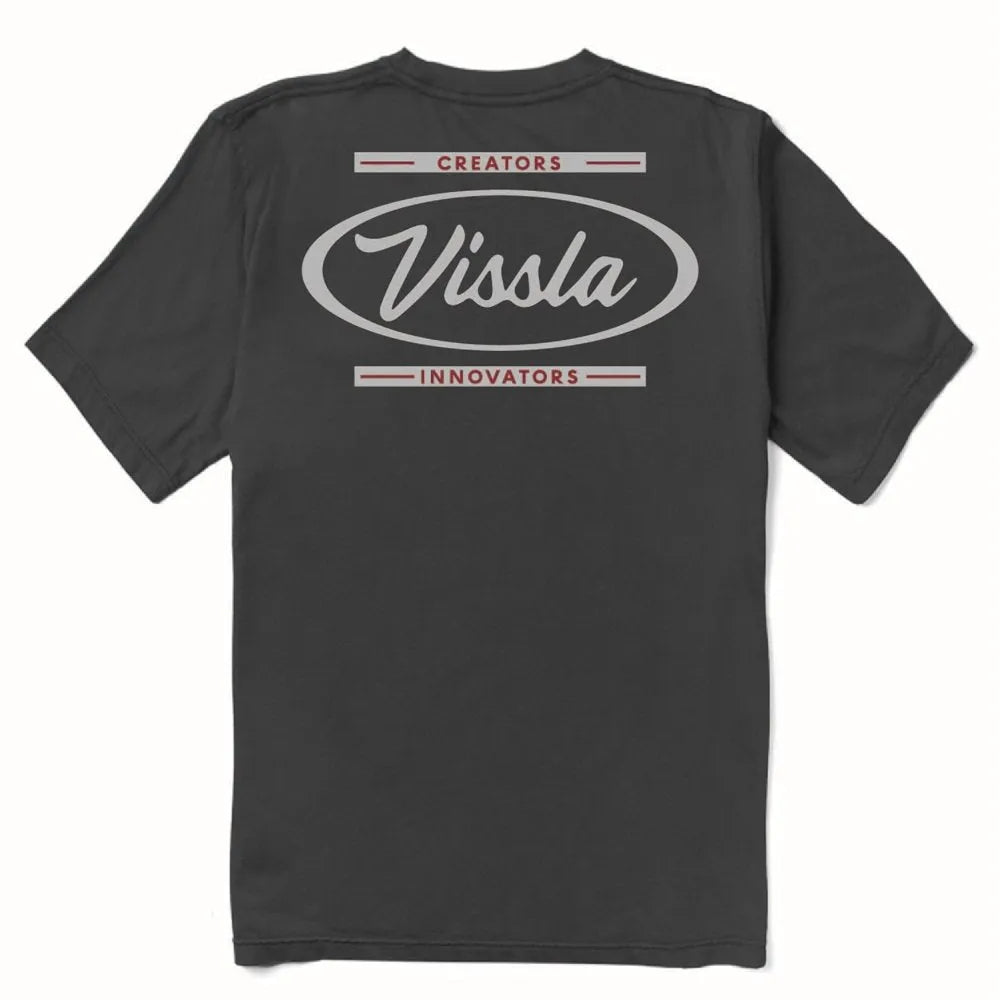 Vissla Mens Shirt Creators Id Premium Organic Pocket Tee