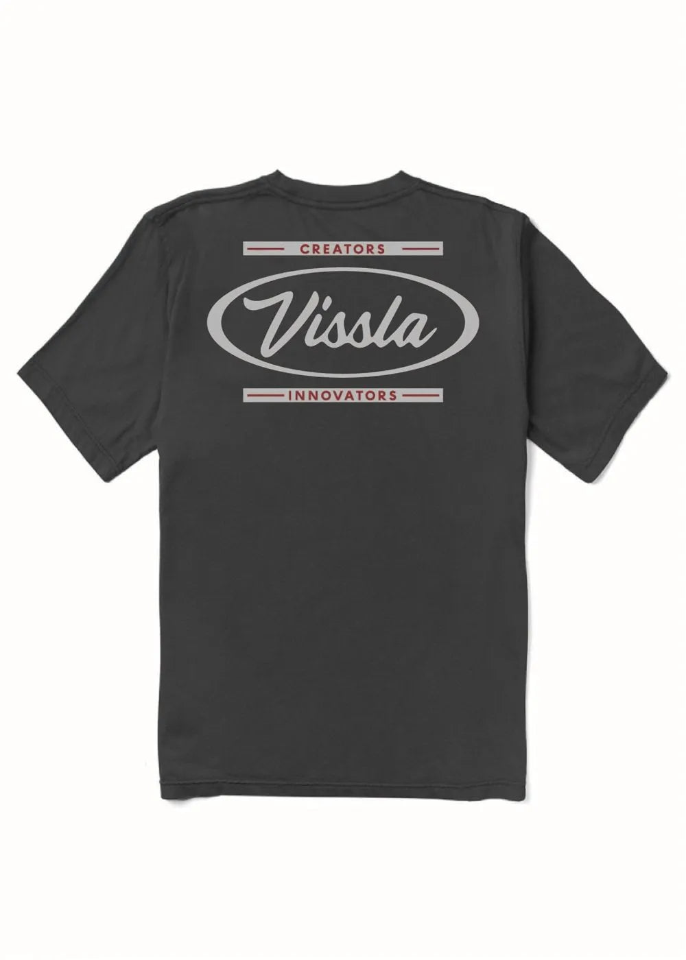 Vissla Mens Shirt Creators Id Premium Organic Pocket Tee