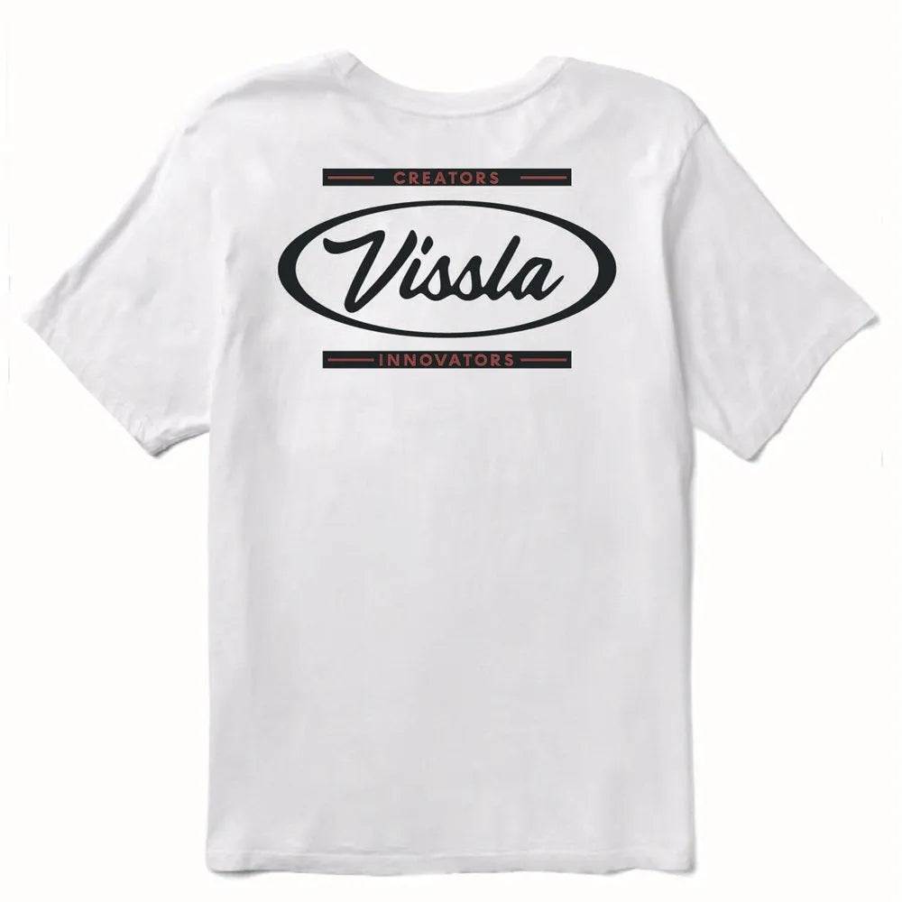Vissla Mens Shirt Creators Id Premium Organic Pocket Tee